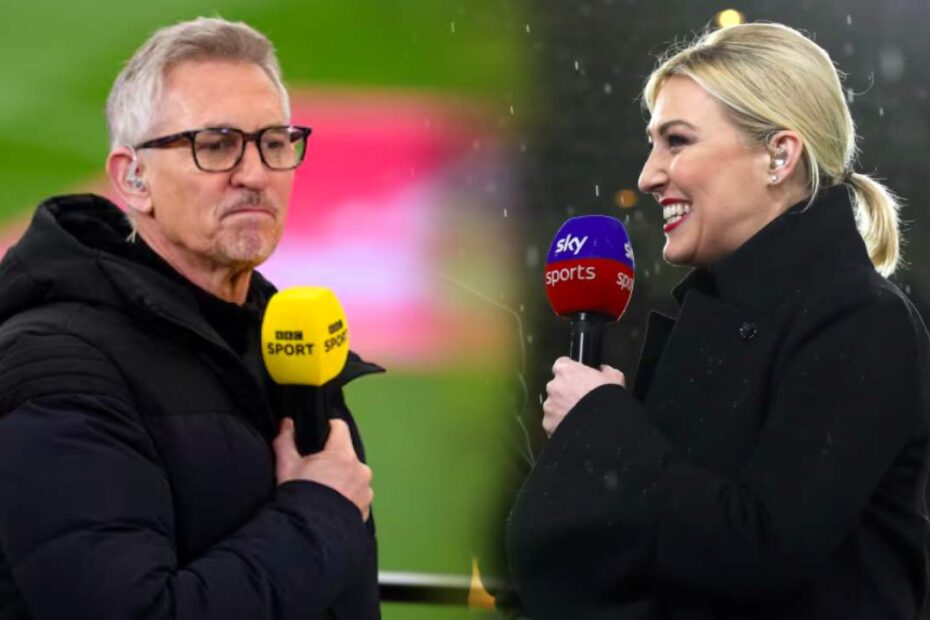 kelly-cates and Gary Lineker