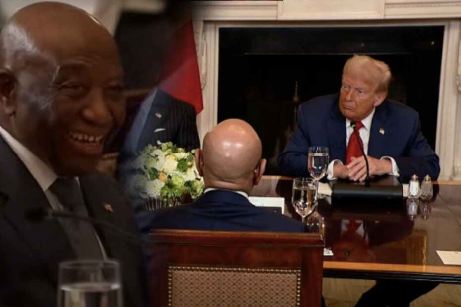 Trump's Praise for Liberian President's English Sparks Controversy Across Africa